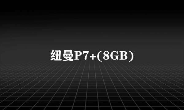 纽曼P7+(8GB)