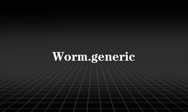 Worm.generic