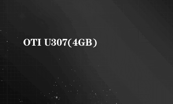OTI U307(4GB)