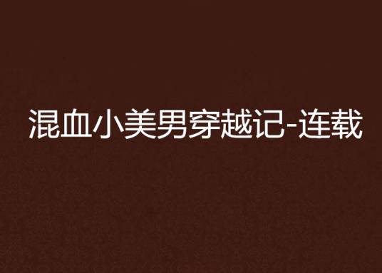 混血小美男穿越记-连载