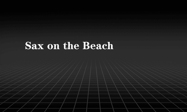 Sax on the Beach