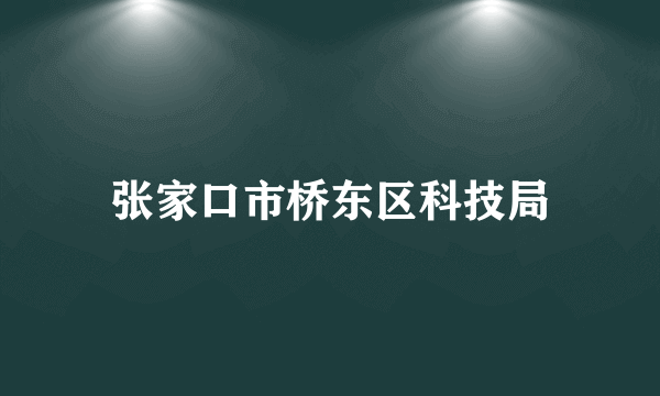 张家口市桥东区科技局