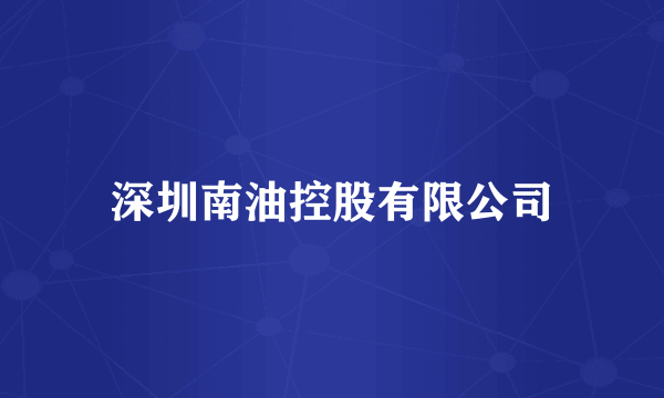 深圳南油控股有限公司
