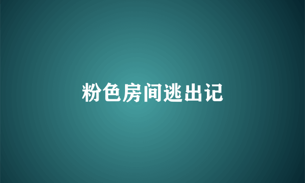 粉色房间逃出记