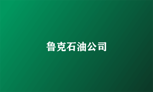 鲁克石油公司