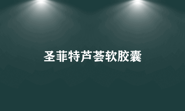 圣菲特芦荟软胶囊