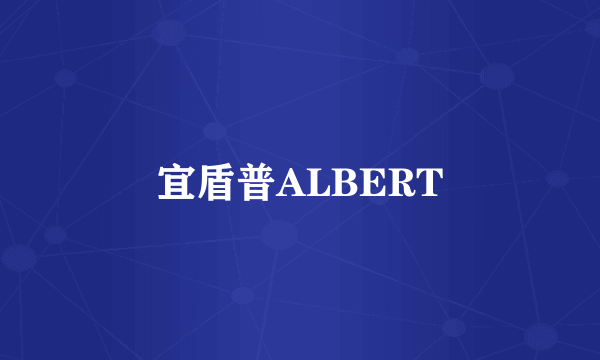 宜盾普ALBERT