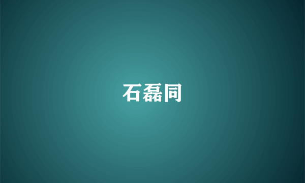 石磊同