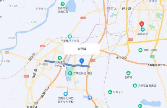 大学路（中国山东省济南市长清区境内道路）