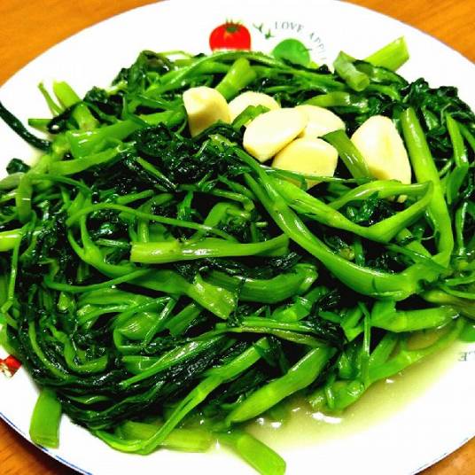 清炒空心菜梗