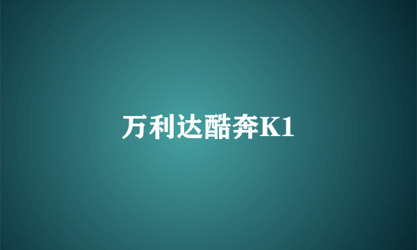 万利达酷奔K1