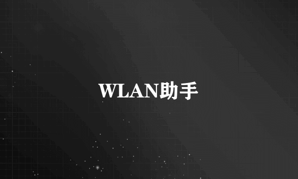 WLAN助手
