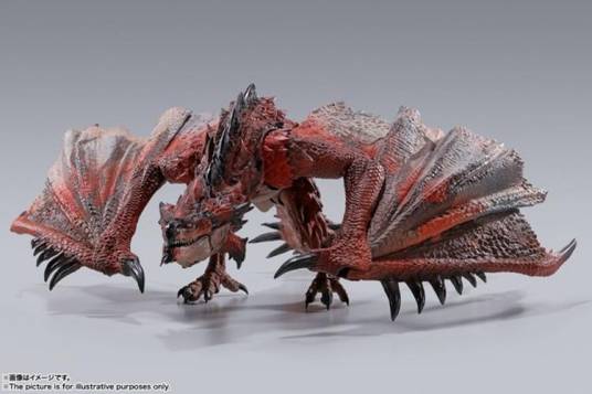 S.H.MonsterArts 怪物猎人雄火龙