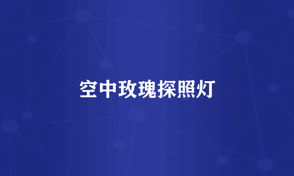 空中玫瑰探照灯