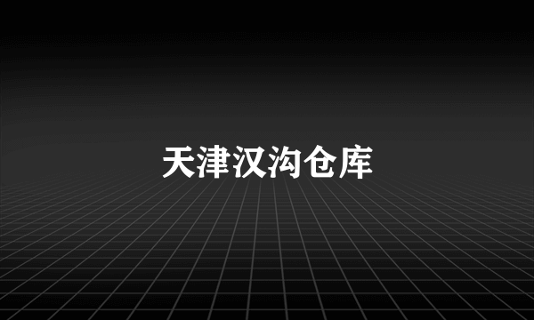 天津汉沟仓库