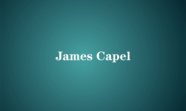James Capel