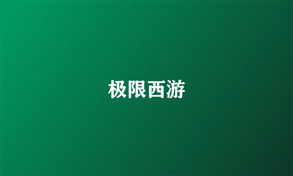 极限西游