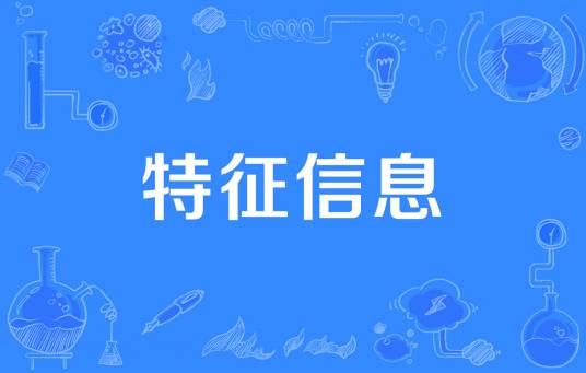 特征信息