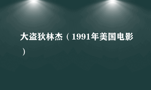 大盗狄林杰（1991年美国电影）