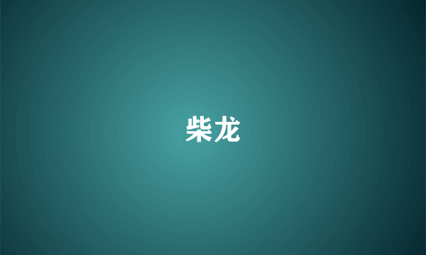 柴龙