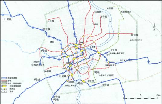 上海城市规划（规划方案）