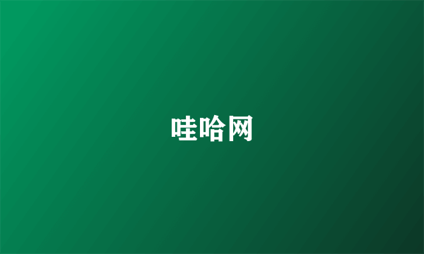 哇哈网