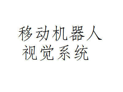 移动机器人视觉系统