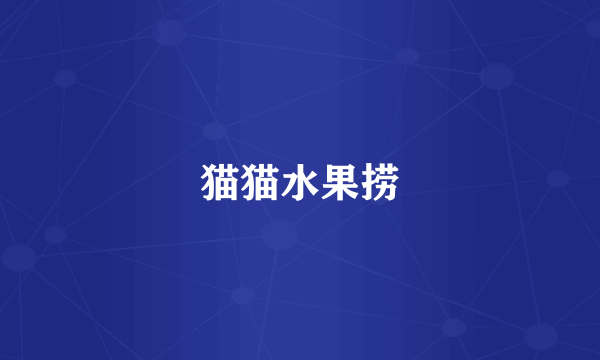 猫猫水果捞