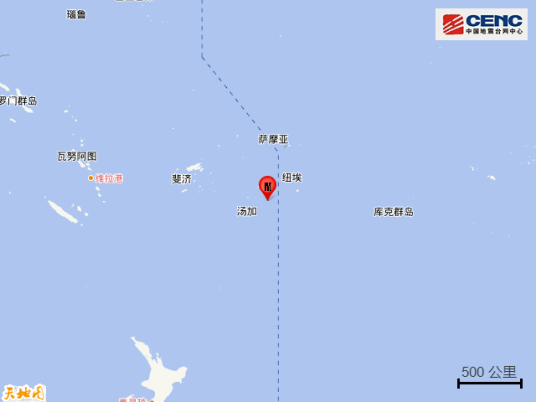 5·28汤加群岛地震（2022年在汤加群岛发生的地震）