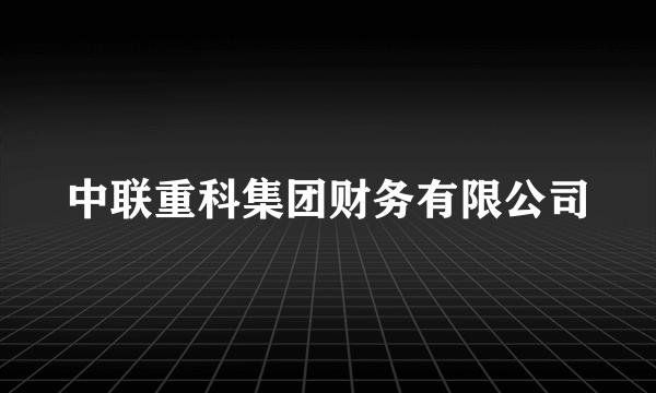 中联重科集团财务有限公司