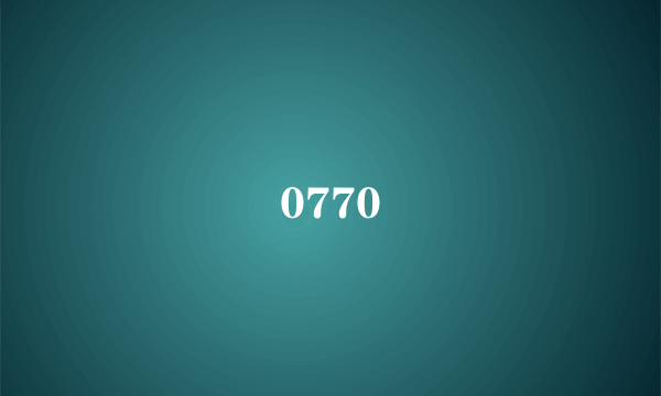 0770