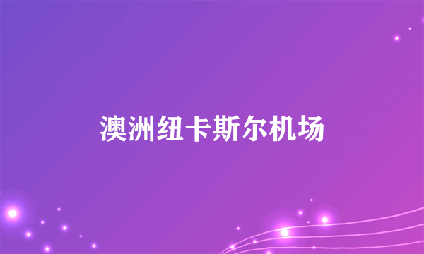 澳洲纽卡斯尔机场