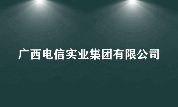 广西电信实业集团有限公司