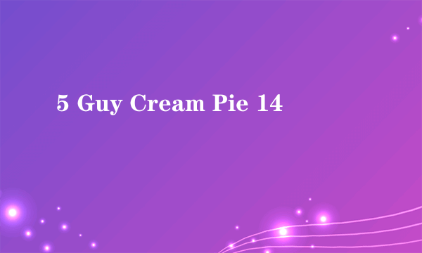5 Guy Cream Pie 14
