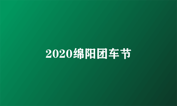 2020绵阳团车节