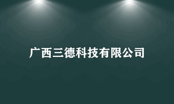 广西三德科技有限公司