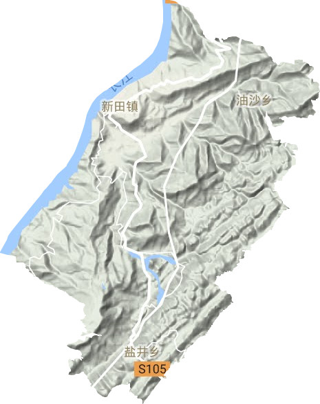 新田镇（重庆市万州区下辖镇）