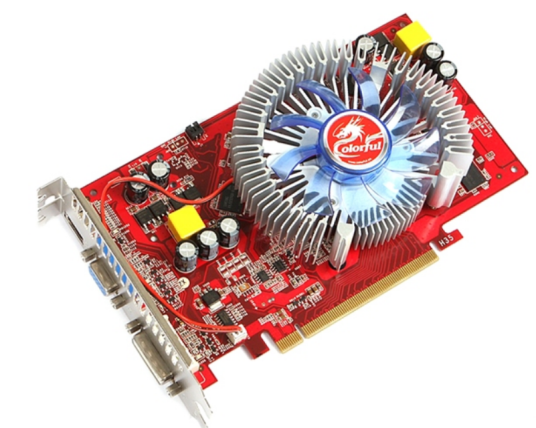 七彩虹逸彩9600GT-GD3 CF黄金版 512M N10