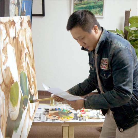 欧阳斌（高级美术教师）