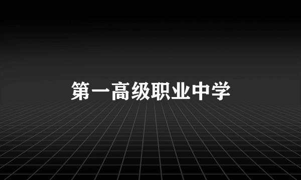 第一高级职业中学