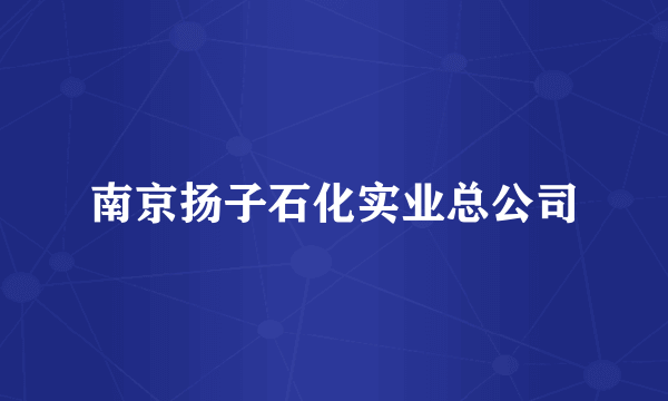 南京扬子石化实业总公司