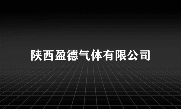 陕西盈德气体有限公司