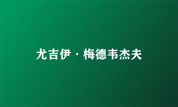 尤吉伊·梅德韦杰夫