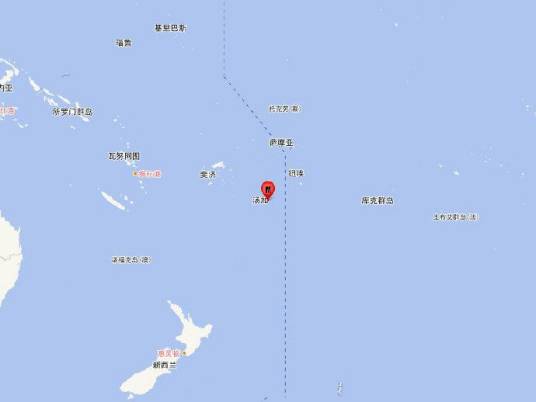 1·11汤加群岛地震