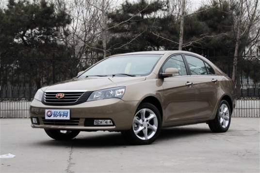 2012款吉利帝豪EC7 1.8L 自动舒适型