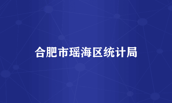 合肥市瑶海区统计局