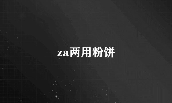 za两用粉饼