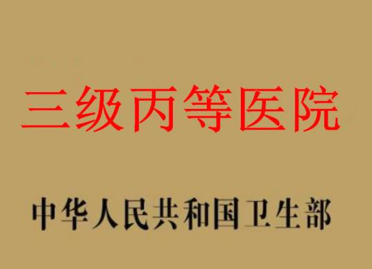 三级丙等医院
