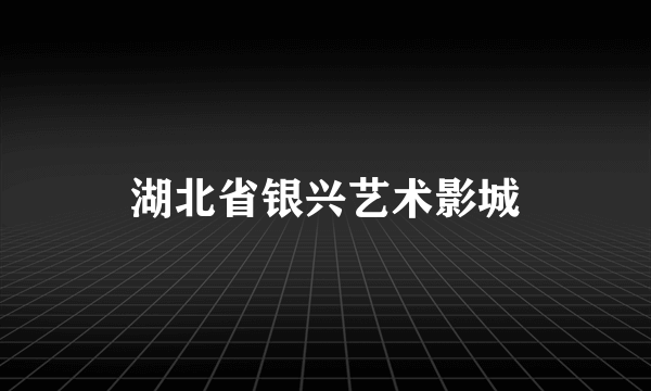 湖北省银兴艺术影城