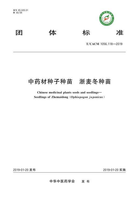 中药材种子种苗—浙麦冬种苗